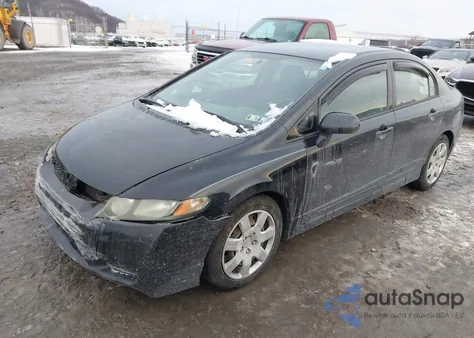2009 Honda Civic Lx из США, поврежденный, VIN 2HGFA16519H519052